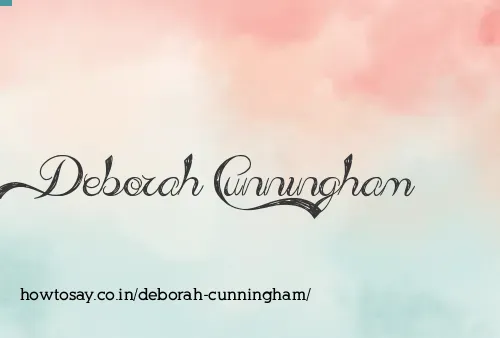 Deborah Cunningham