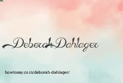 Deborah Dahlager