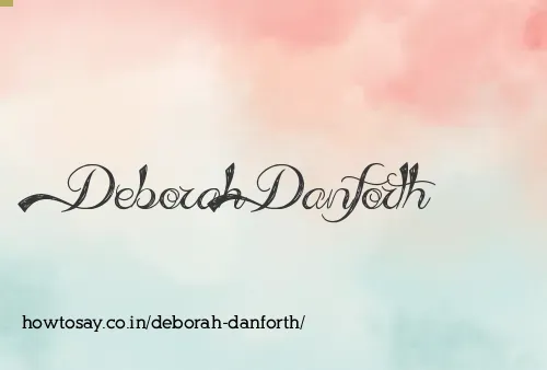 Deborah Danforth
