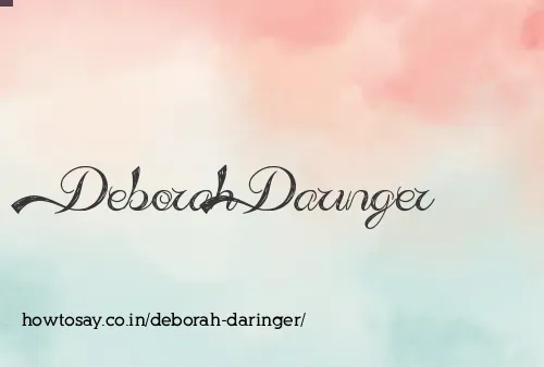 Deborah Daringer