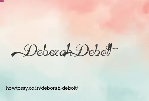 Deborah Debolt