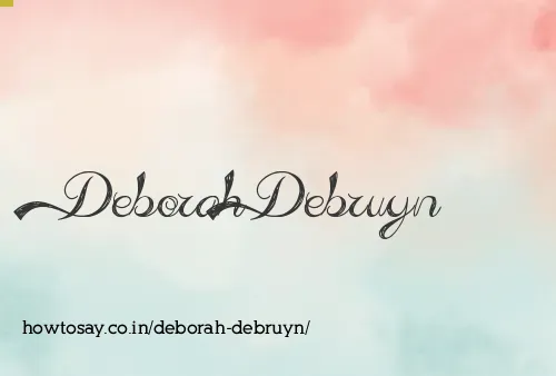 Deborah Debruyn
