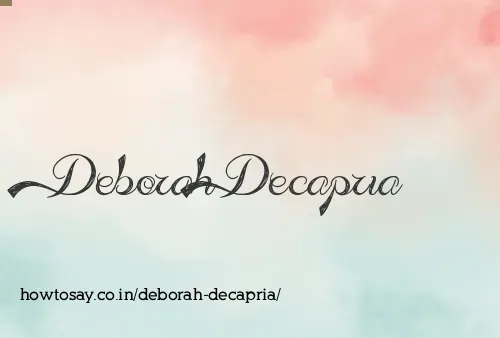 Deborah Decapria