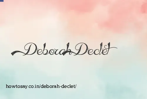 Deborah Declet