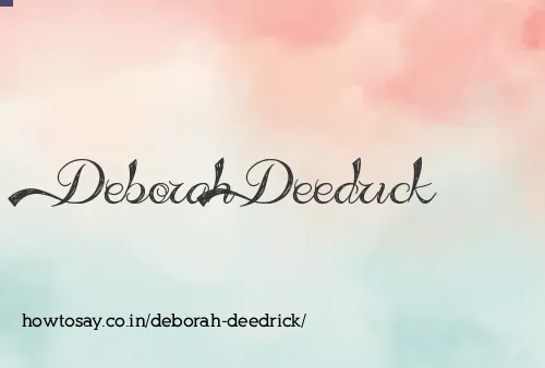 Deborah Deedrick
