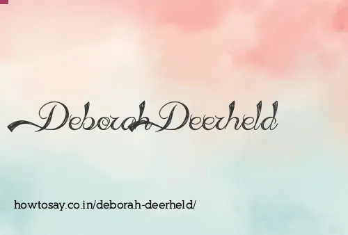 Deborah Deerheld