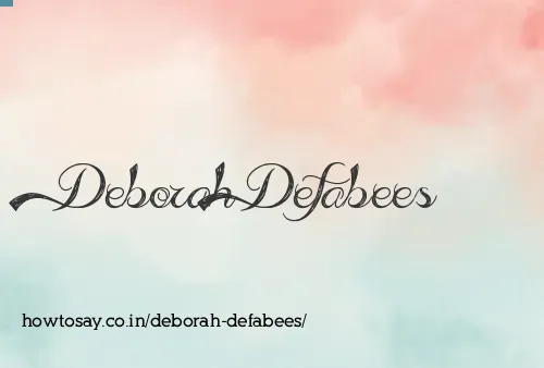 Deborah Defabees