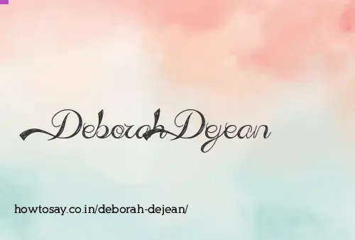 Deborah Dejean