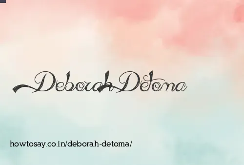 Deborah Detoma