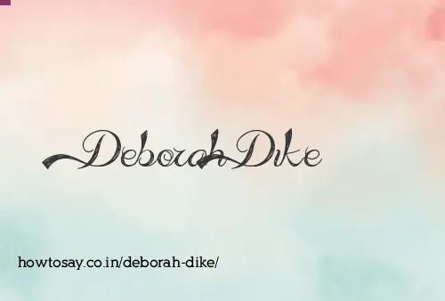 Deborah Dike