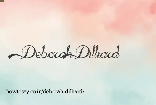 Deborah Dilliard