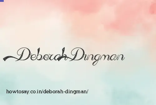Deborah Dingman