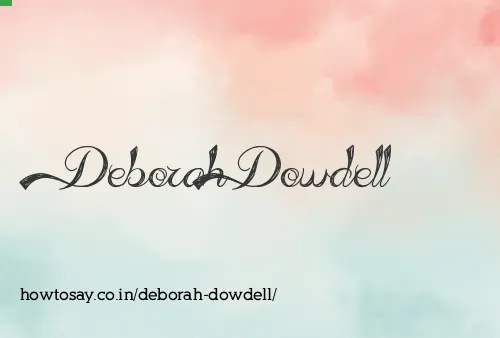 Deborah Dowdell
