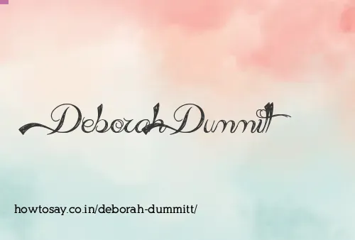 Deborah Dummitt