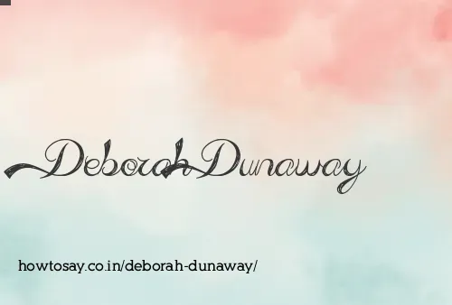 Deborah Dunaway