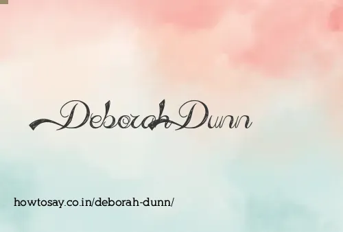 Deborah Dunn