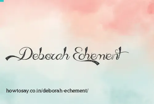 Deborah Echement