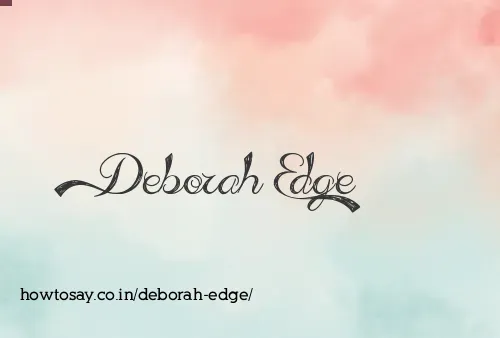 Deborah Edge