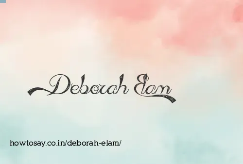 Deborah Elam