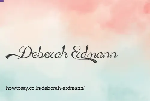 Deborah Erdmann