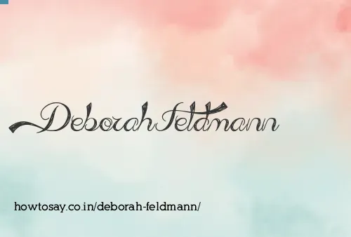 Deborah Feldmann