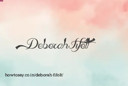 Deborah Fifolt