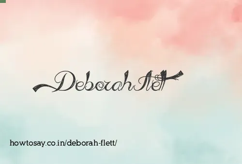 Deborah Flett