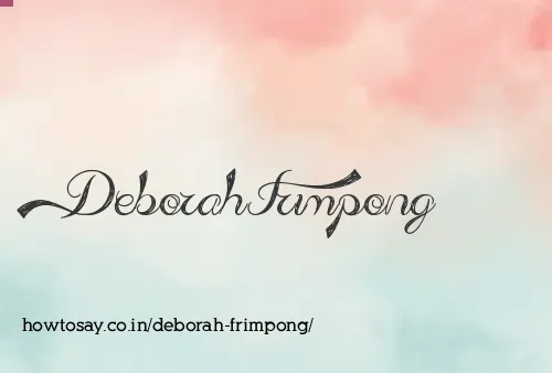 Deborah Frimpong