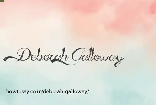 Deborah Galloway