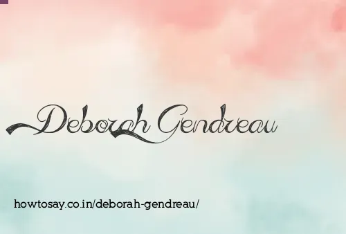 Deborah Gendreau