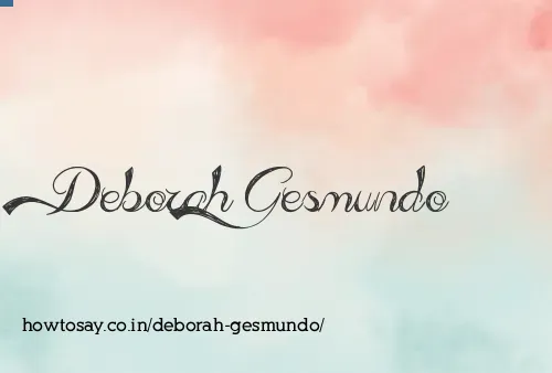 Deborah Gesmundo