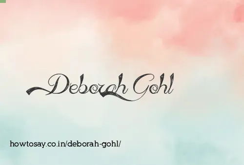 Deborah Gohl