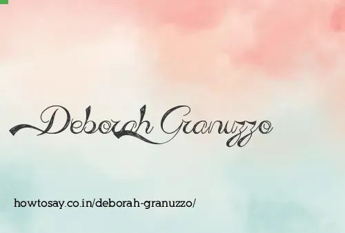 Deborah Granuzzo