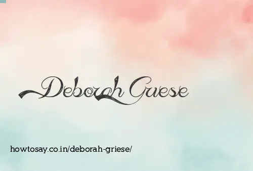 Deborah Griese