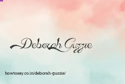 Deborah Guzzie