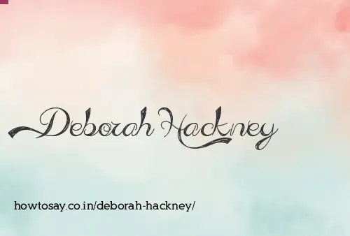 Deborah Hackney
