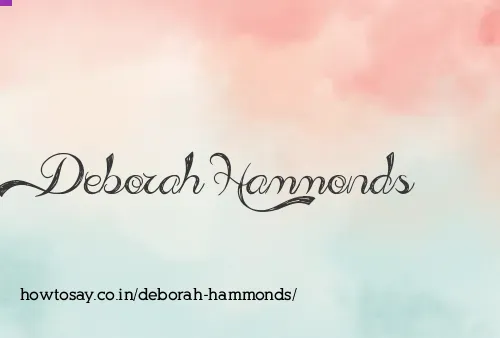 Deborah Hammonds