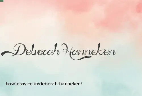 Deborah Hanneken
