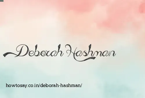 Deborah Hashman