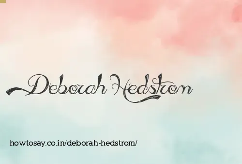 Deborah Hedstrom