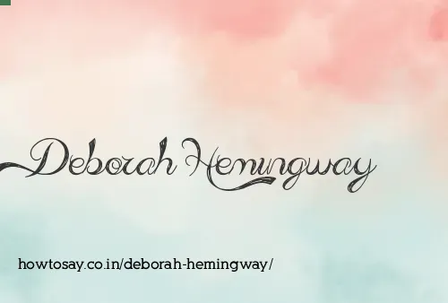 Deborah Hemingway