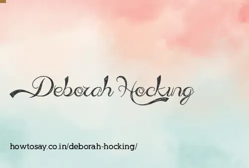 Deborah Hocking