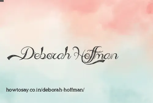 Deborah Hoffman