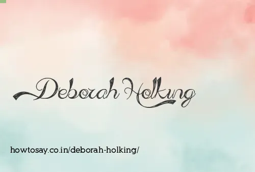 Deborah Holking