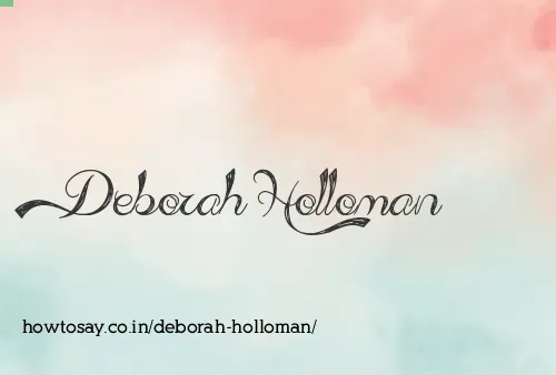 Deborah Holloman