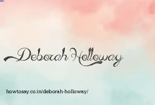 Deborah Holloway