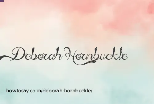 Deborah Hornbuckle