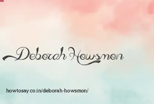 Deborah Howsmon