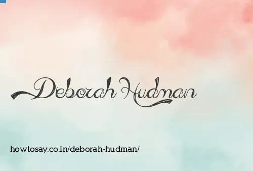 Deborah Hudman