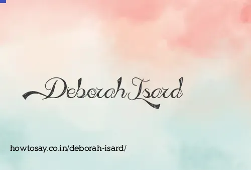 Deborah Isard